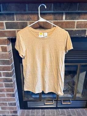 C&C California Heathered Tan Crewneck Tee